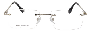 Men Urban Eyeglasses : Elviz - Silver - SpecSMART Eye Clinic (Front View)